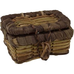 Wicker chest cm 5x4x3 h.