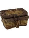 Cofre de mimbre cm 5x4x3 h. Mundo Pesebres