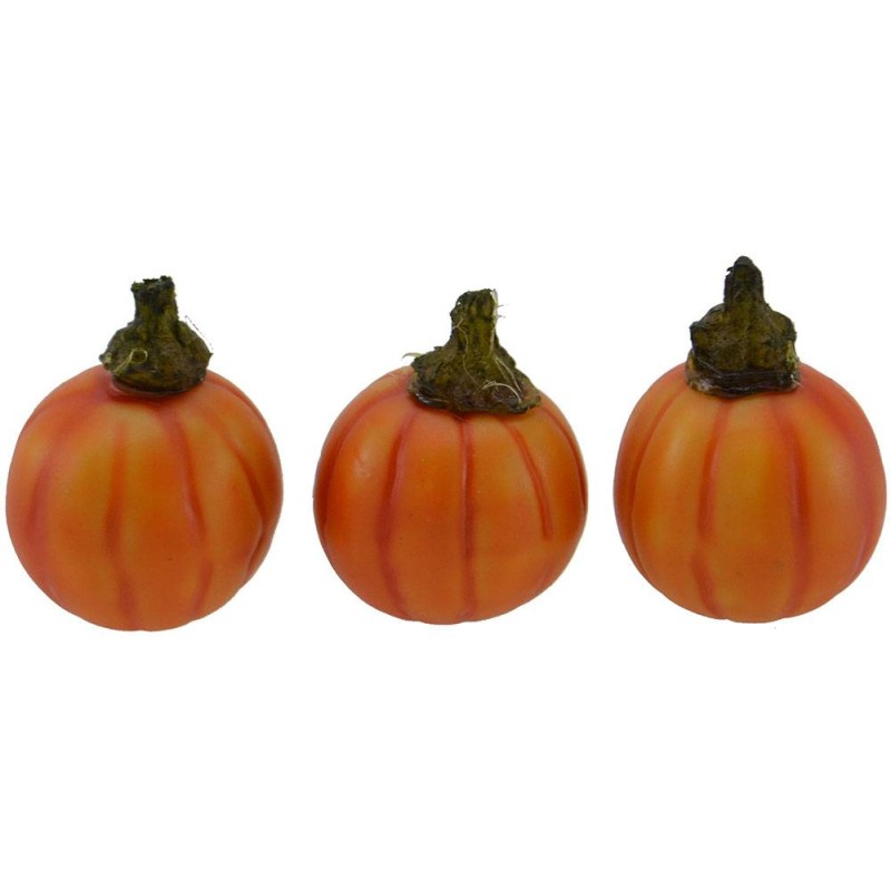 Set 3 pumpkins 2 cm