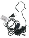 Cadena de 20 luces LED para belén, luz blanca cálida, distancia entre LEDs 20 cm.