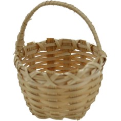Wicker basket ø 4 cm