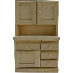 Wooden sideboard 9,5x4,5x15,5 h.