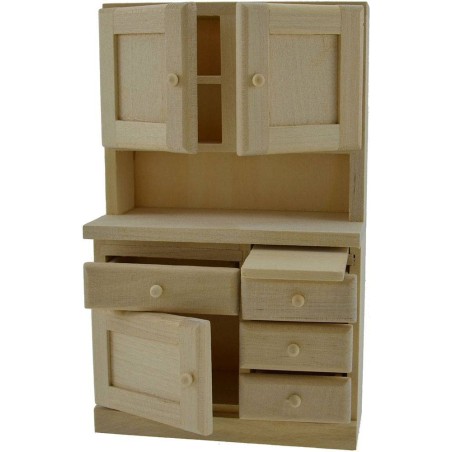 Wooden sideboard 9,5x4,5x15,5 h.