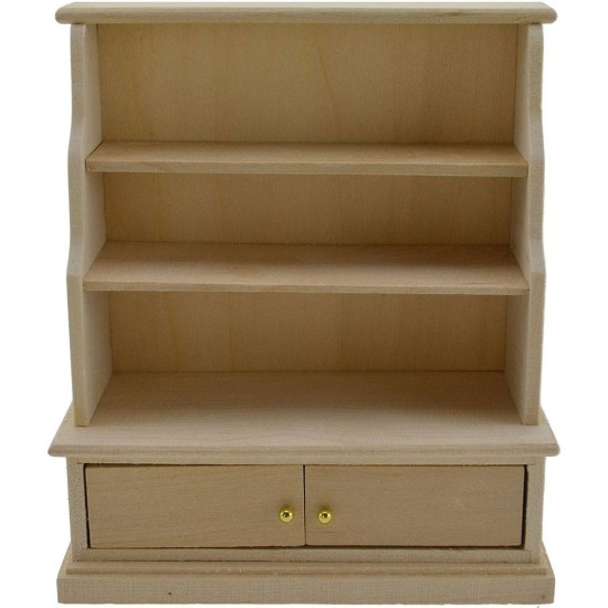 Wooden sideboard 11x5x12.5 cm