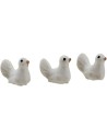 Coloca 3 palomas de 1,2 cm