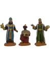 Conjunto de 3 Reyes Magos de 8 cm Oliver Mondo Presepi