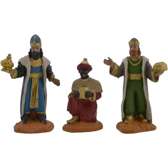 Set 3 Re magi 8 cm Oliver Mondo Presepi