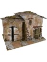 Casa rustica per presepe cm 20x14x13 h.
