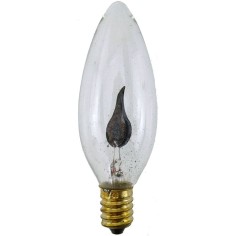 Lampada effetto fuoco 3,2x11 cm E14 Mondo Presepi
