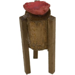Ceppo macellaio in legno con carne 4,0 cm