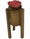 Taco carnicero de madera con carne 4,0 cm