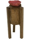 Taco carnicero de madera con carne 4,0 cm