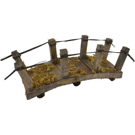 Puente de madera cm 16x6 Mundo Belenes