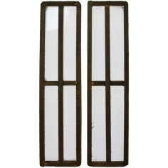 Puerta ventana de doble hoja disponible en las medidas: