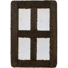 Finestra in legno cm 3x4,3 h. 2