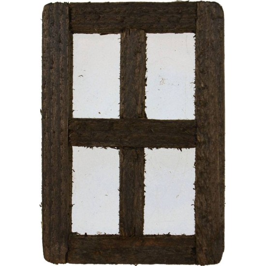 Finestra in legno cm 3x4,3 h.