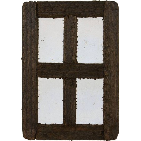 Finestra in legno cm 3x4,3 h.