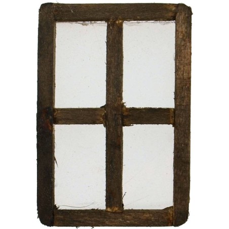 Finestra in legno cm 3x4,3 h.