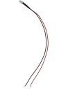 Led Naranja con cable 3-6 V.