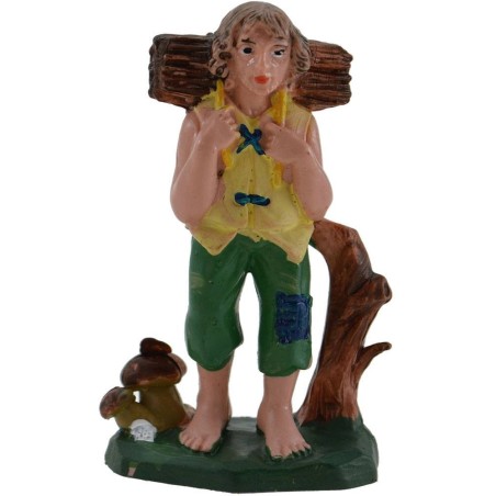 Leñador 6 cm Mundo Pesebre