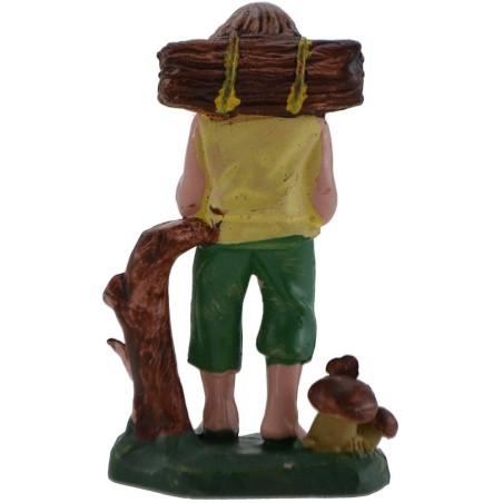 Leñador 6 cm Mundo Pesebre