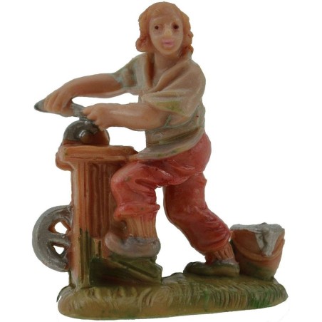 Set of 6 craftsmen 4 cm nativity