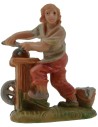 Set of 6 craftsmen 4 cm nativity