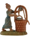 Set 6 artigiani presepe 4 cm