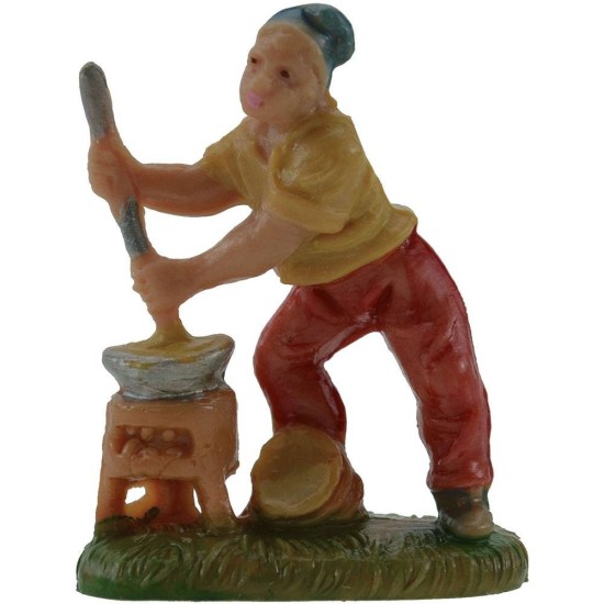 Set 6 artigiani presepe 4 cm