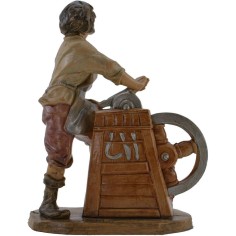 Knife grinder 10 cm for nativity scene 2