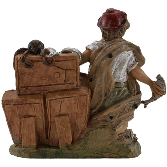 Pescivendolo 10 cm Euromarchi presepe