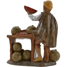 Venditore di frutta 10 cm presepe Mondo Presepi 2