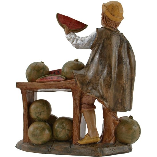 Venditore di frutta 10 cm presepe Mondo Presepi