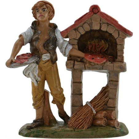Fornaio 10 cm presepe Mondo Presepi