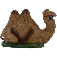 Camello acostado real 15 cm Mundo Pesebres 2