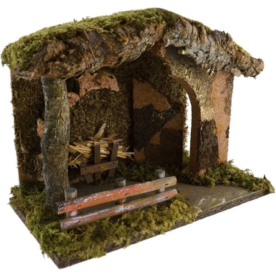 Cabaña para belén cm 33x18x24 Mundo Pesebres