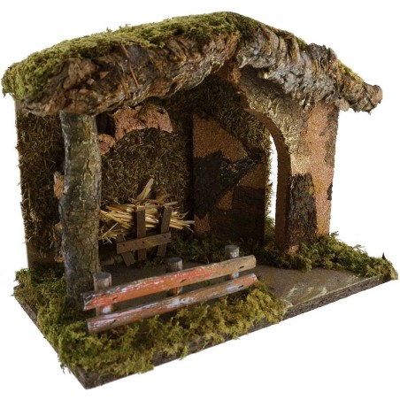 Cabaña para belén cm 33x18x24 Mundo Pesebres