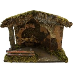 Capanna presepe cm 33x18x24