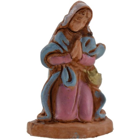 Nacimiento 5 figuras 3,5 cm Mundo Pesebres