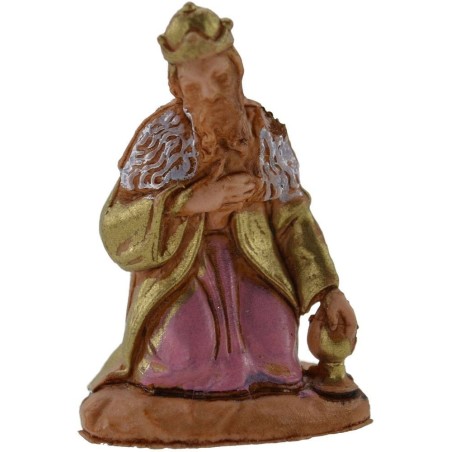 Tres Reyes Magos cm 3,5 Mundo Pesebres