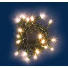 Led presepe da 40 luce bianca calda 220V.