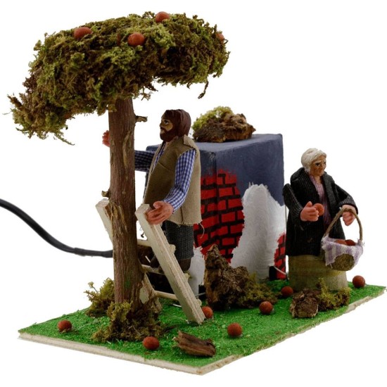 Raccoglitori di arance in movimento 8 cm 2 movimenti Mondo