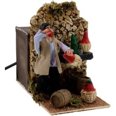 Man drinking 8 cm on the move cm 15x8x12 h. 2