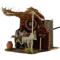 Maniscalco 8 cm in movimento cm 15x10x11 h. Mondo Presepi 2