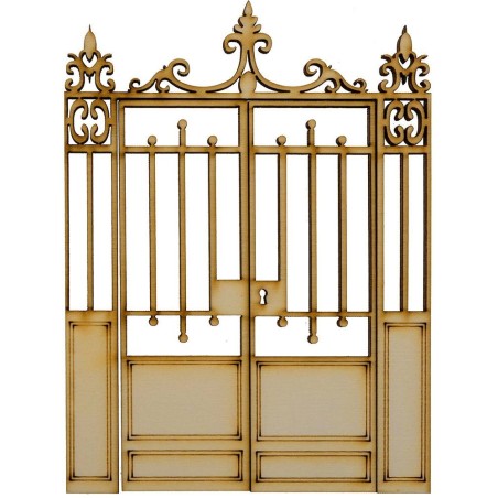 Puerta de madera con hojas abatibles disponible en las medidas: