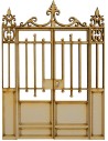 Puerta de madera con hojas abatibles disponible en las medidas:
