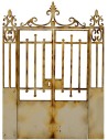 Wooden gate with opening doors available in sizes: