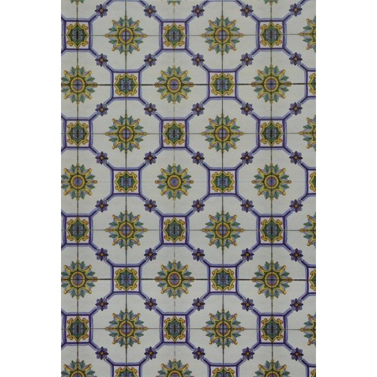 Cartón piso tipo Vietri cm 24,5x16 Mundo