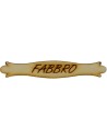 Nativity scene sign in wood 10.5x1.7 cm available with writing: