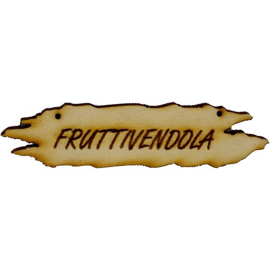 Insegna in legno presepe cm 8,5x1,8 disponibile nella versione: